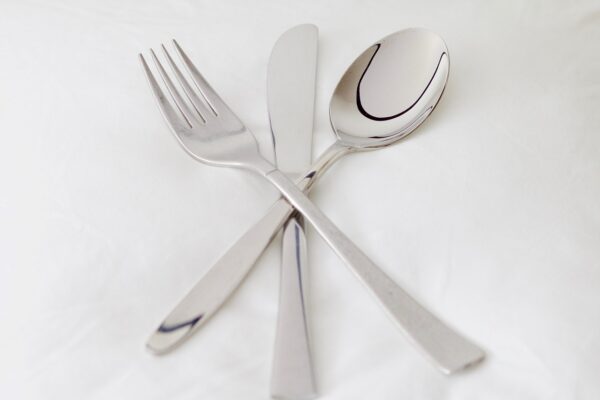 spoon, fork, knife